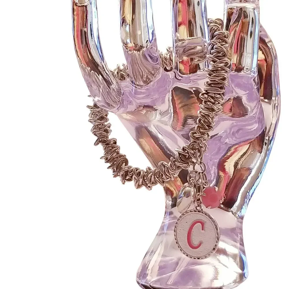 JUSTICE for Kids Charm Bracelet Monogram 